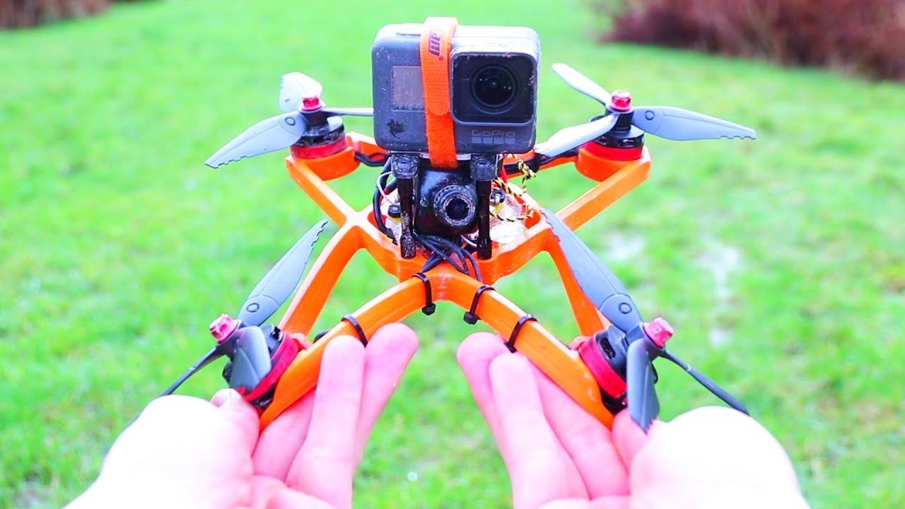 壊れにくいドローンを目指して！(A Flexible 3D Printed Drone That Can’t Break)