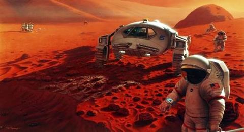 スペースX社がけん引する火星移住(ディスカバリーチャンネル)
